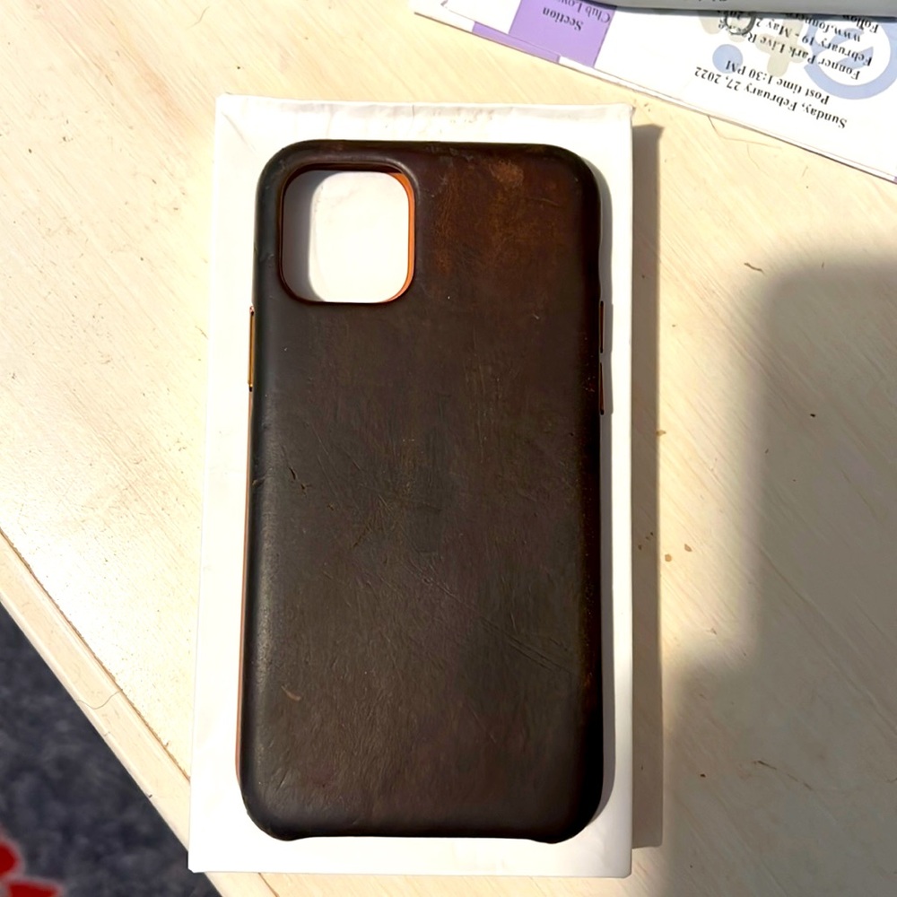 iPhone 11 Pro Leather case
